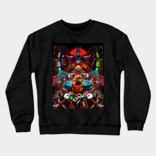 Metroid Dread poster Crewneck Sweatshirt